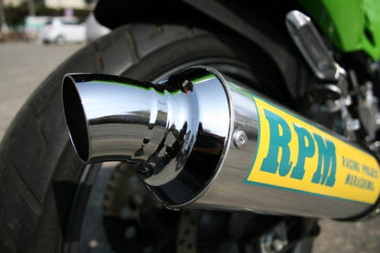フルエキゾースト マフラー RPM-4in2in1 アルミ φ93×390 ZXR250