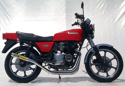 フルエキゾースト マフラー RPM-4in2in1 アルミ φ67×300 Z400FX