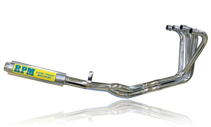 フルエキゾースト マフラー RPM-4in2in1 アルミ φ77×300 GPZ400F