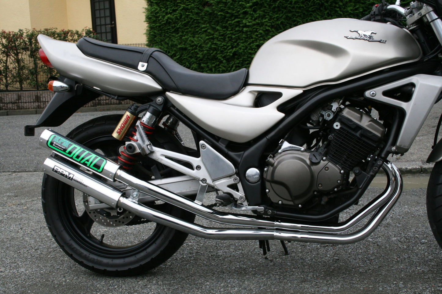Muffler RPM-DUAL Full Exhaust Stainless φ67x300 BALIUS-1 (Balius 1st Generation)