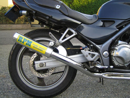 フルエキゾースト マフラー RPM-4in2in1 ステンレス φ77×300 バリオス1型