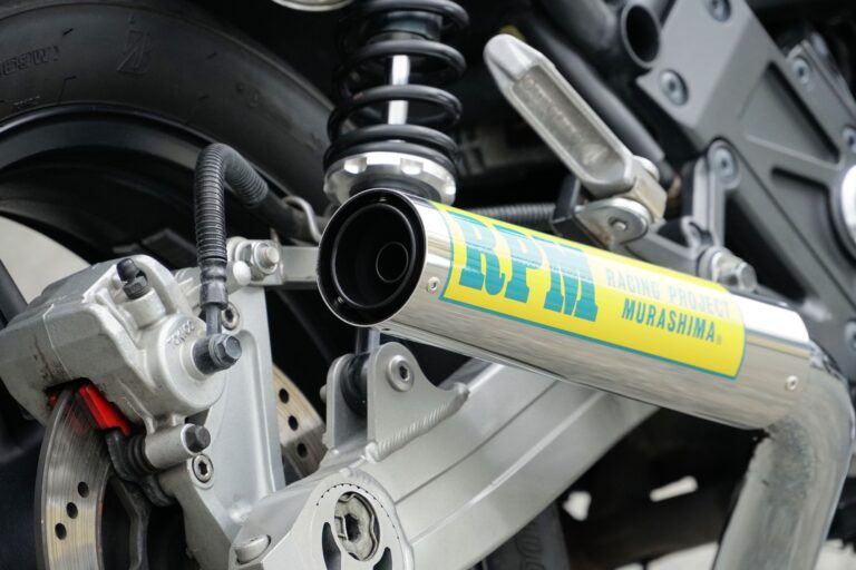 フルエキゾースト マフラー RPM-4in2in1 アルミ φ67×300 ゼファー400カイ