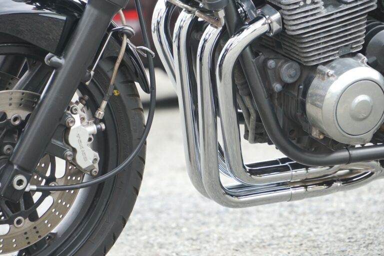 フルエキゾースト マフラー RPM-4in2in1 アルミ φ67×300 ゼファー400カイ