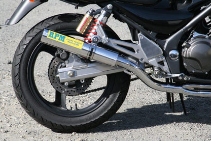フルエキゾースト マフラー RPM-4in2in1 アルミ φ80×400 バリオス2型