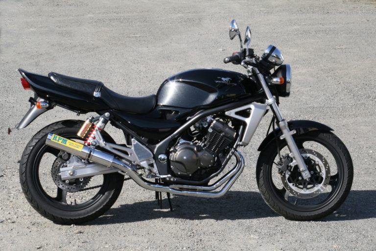 フルエキゾースト マフラー RPM-4in2in1 アルミ φ80×400 バリオス2型