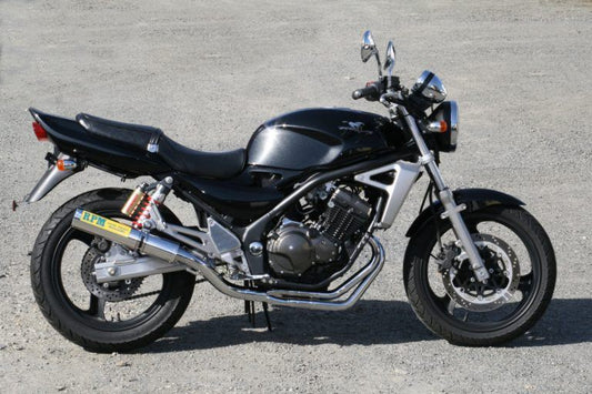 フルエキゾースト マフラー RPM-4in2in1 アルミ φ80×400 バリオス2型