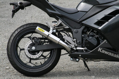 マフラー フルエキゾースト ステンレス φ77×300 Ninja250 ニンジャ250 Z250