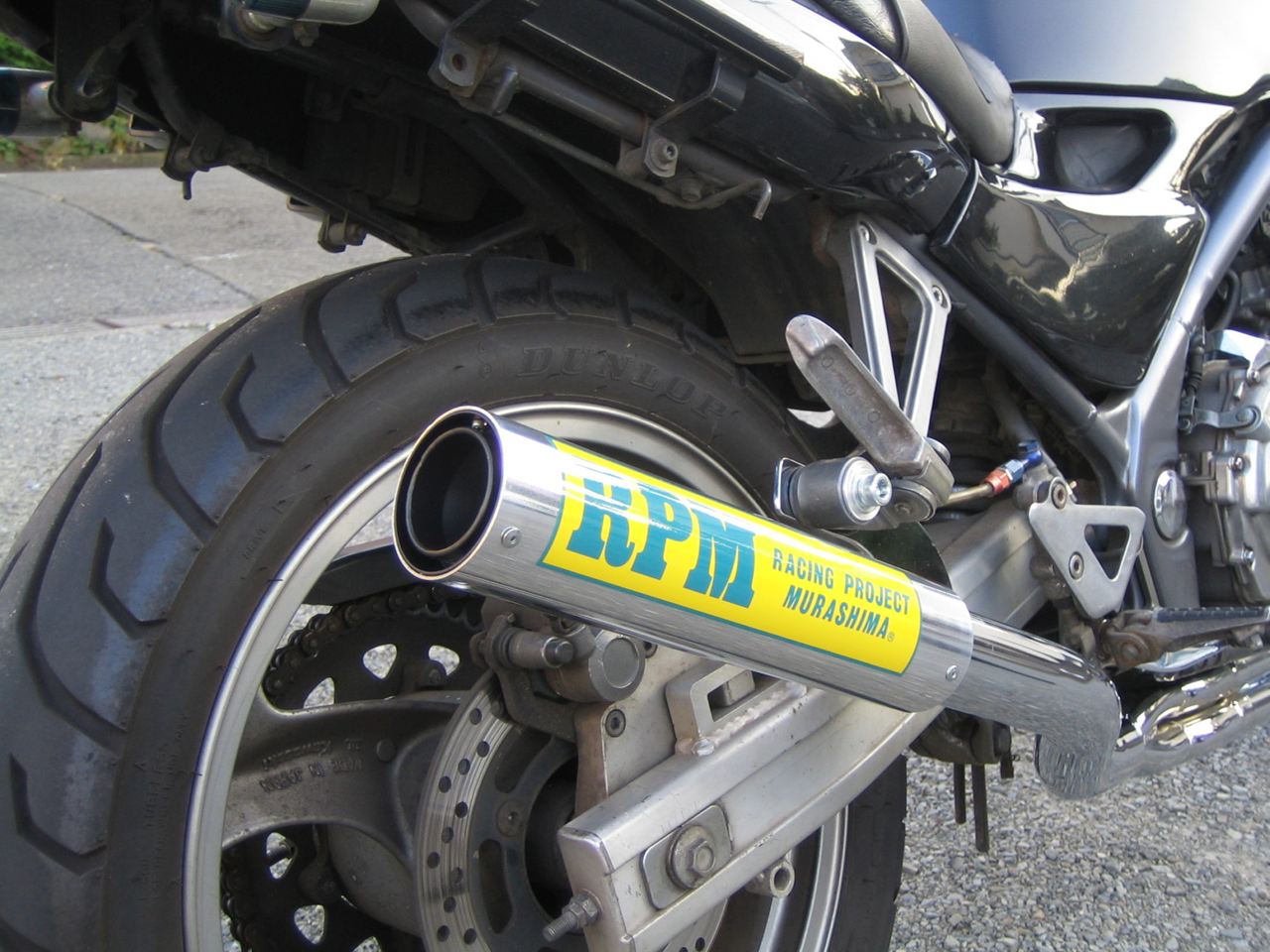 フルエキゾースト マフラー RPM-67Racing チタン φ67×300 バリオス1型