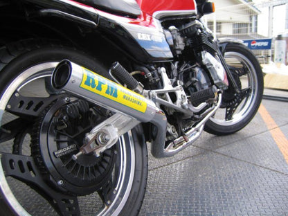 フルエキゾースト マフラー RPM-4in2in1 ステンレス φ67×300 CBX400F