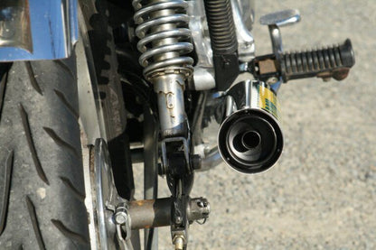 フルエキゾースト マフラー アルミ φ67×300 ホーク2