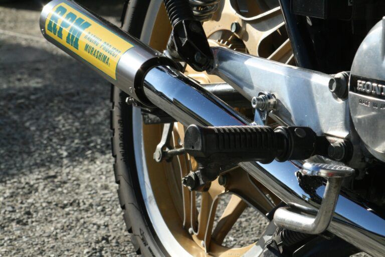 フルエキゾースト マフラー チタン φ67×300 ホーク3