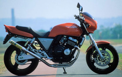 フルエキゾースト マフラー RPM-4in2in1 アルミ φ67×300 CB400SF VerR/S