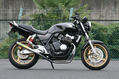 フルエキゾースト マフラー RPM-4in2in1 アルミ φ67×300 CB400SF VTEC SPEC1/2/3