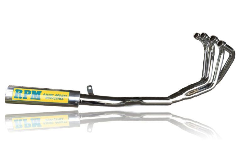 フルエキゾースト マフラー RPM-4in2in1 ステンレス φ77×300 JADE ジェイド