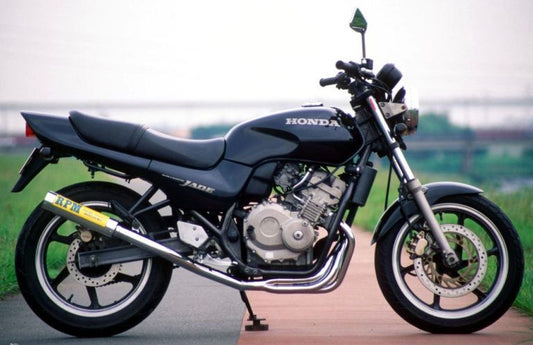 フルエキゾースト マフラー RPM-4in2in1 ステンレス φ77×300 JADE ジェイド