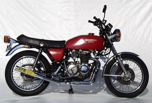 フルエキゾースト マフラー RPM-4in2in1 アルミ φ67×300 CB400F
