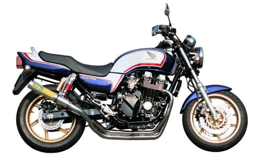 フルエキゾースト マフラー RPM-4in2in1 アルミ φ80×400 CB750