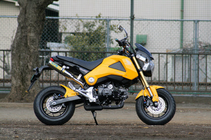 マフラー SLIP-ON スリップオン ステンレス φ77×300 GROM グロム