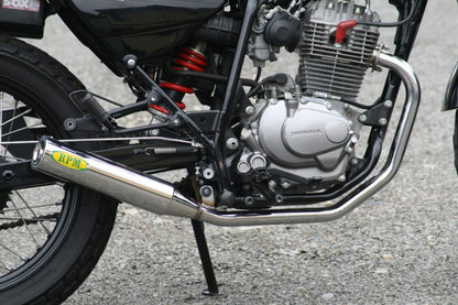Muffler RPM-250 Single Full Exhaust Stainless φ77×300 FTR223