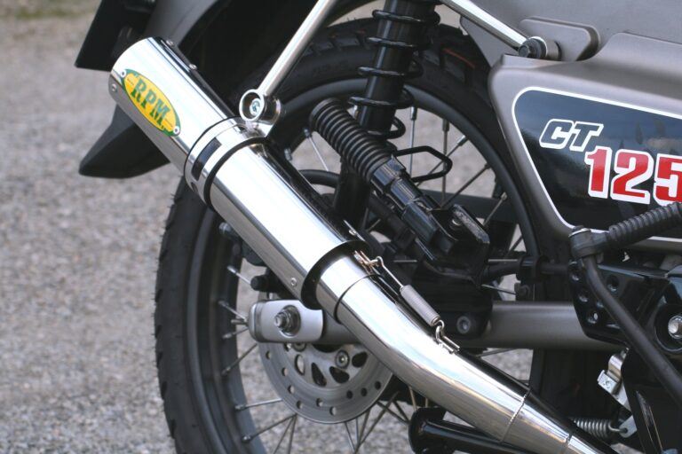 フルエキゾースト マフラー ステンレス φ77×300 CT125 ハンターカブ