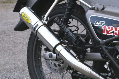 フルエキゾースト マフラー ステンレス φ77×300 CT125 ハンターカブ