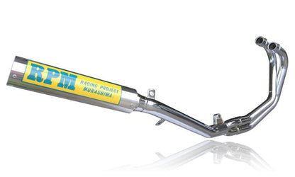 フルエキゾースト マフラー RPM-67Racing ステンレス φ67×300 GB250