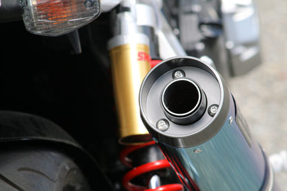 マフラー RPM-LUXE スリップオン ブルーチタン φ90×400 CB1300SF