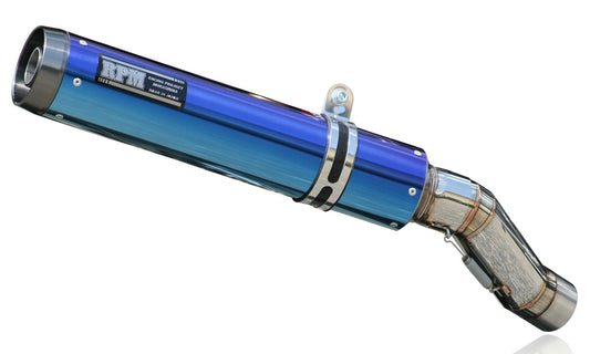 マフラー RPM-LUXE スリップオン ブルーチタン φ90×400 CB1300SB