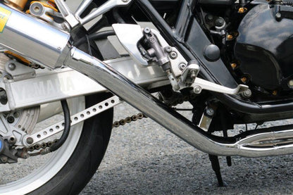 フルエキゾースト マフラー RPM-4in2in1 アルミ φ93×390 XJR400R