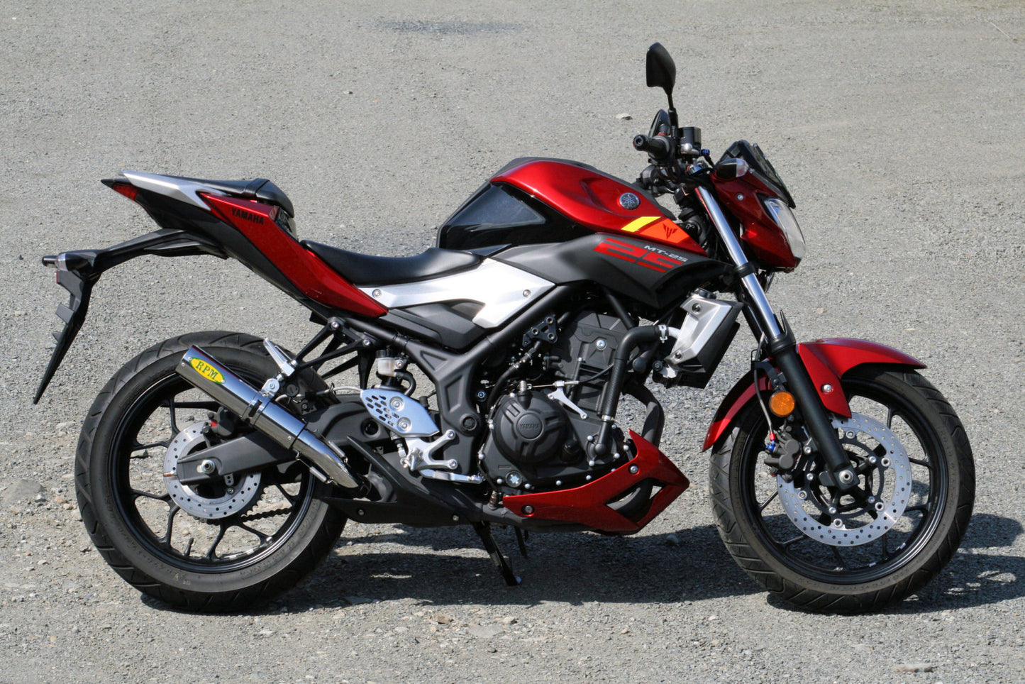 マフラー SLIP-ON スリップオン ステンレス φ77×300 YZF-R25 MT-25