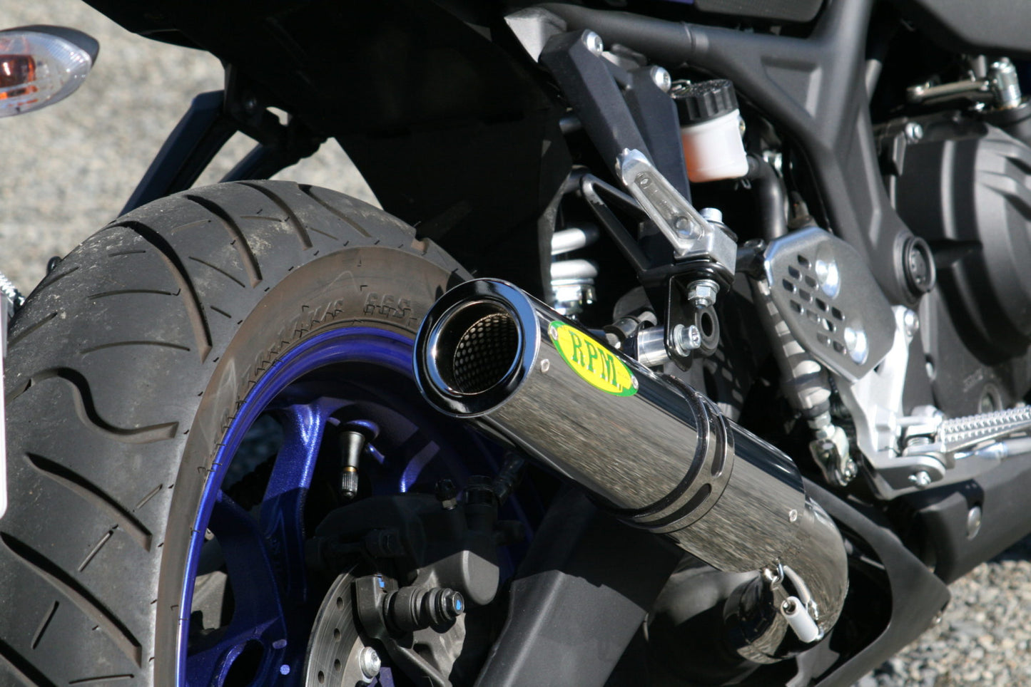 マフラー SLIP-ON スリップオン ステンレス φ77×300 YZF-R25 MT-25