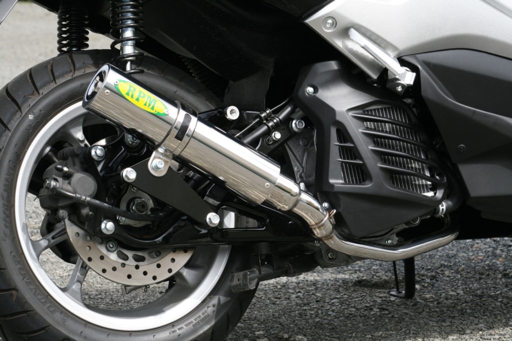 マフラー フルエキゾースト ステンレス φ77×300 NMAX エヌマックス