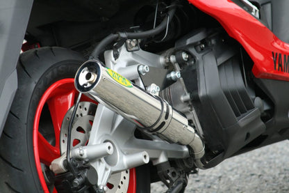 マフラー フルエキゾースト ステンレス φ77×300 マジェスティS