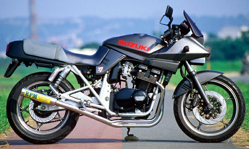 GSX400S マフラー 4in2in1 GSX400S