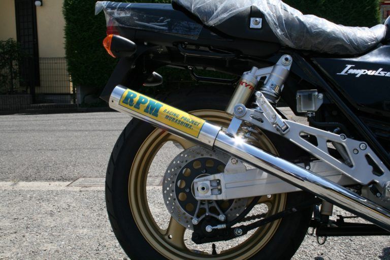 Full exhaust muffler RPM-67Racing Titanium φ67×300 Impulse