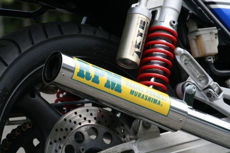 Full exhaust muffler RPM-67Racing aluminum φ67×300 IMPULSE