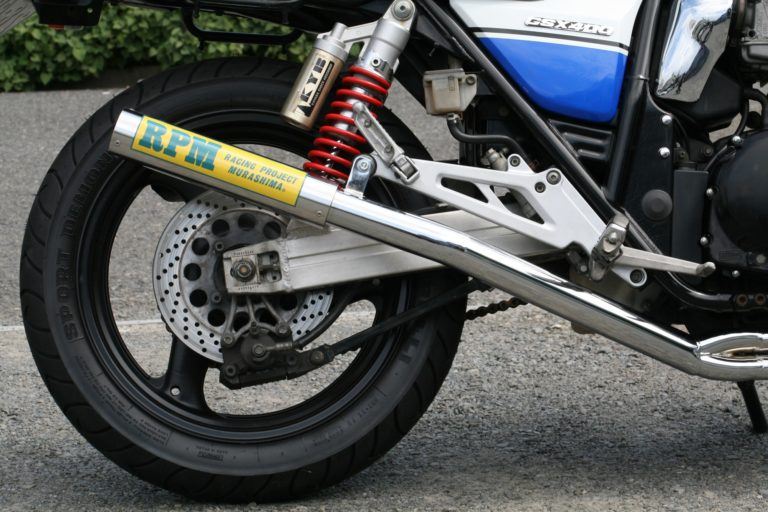 Full exhaust muffler RPM-67Racing aluminum φ67×300 IMPULSE