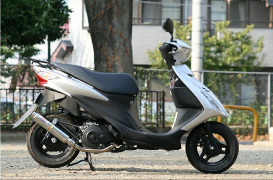 アドレスV125 マフラー 80D-RAPTOR TI チタン アドレス AddressV125 CF46A