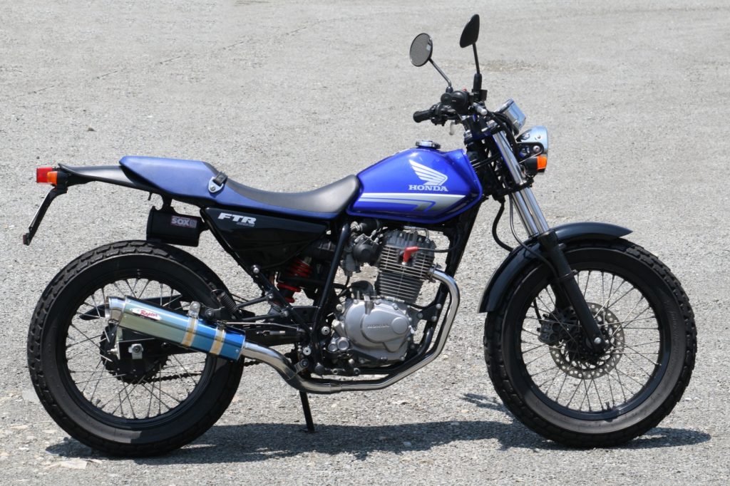マフラー 80D-RAPTOR フルエキゾースト チタン φ100×370 FTR223