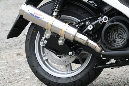 マフラー 80D-RAPTOR フルエキゾースト チタン φ80×300 シグナスX125