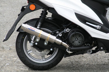 マフラー 80D-RAPTOR フルエキゾースト チタン φ80×300 シグナスX125
