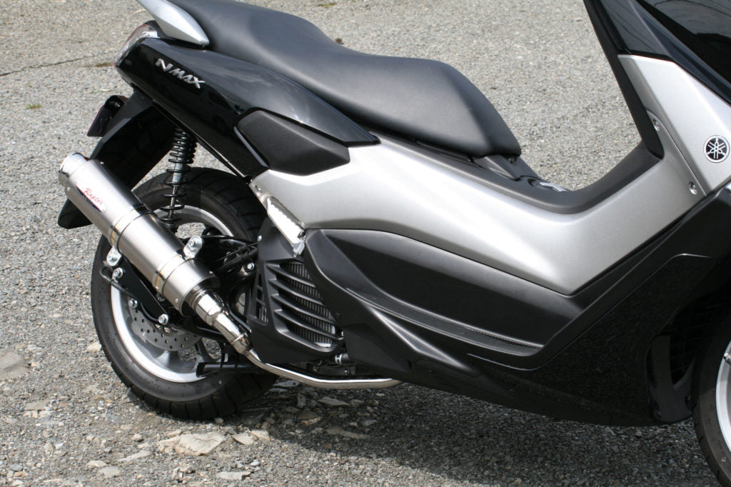 マフラー 80D-RAPTOR フルエキゾースト ブルーチタン φ100×370 NMAX エヌマックス