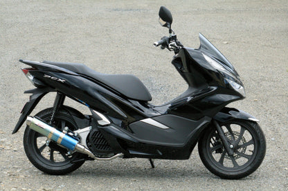 Muffler 80D-RAPTOR Full Exhaust Stainless φ100×370 PCX