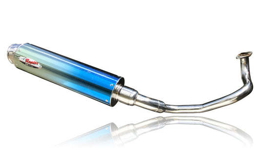 マフラー 80D-RAPTOR フルエキゾースト ブルーチタン φ100×370 PCX