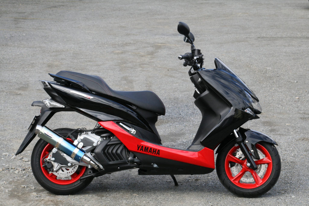 マフラー 80D-RAPTOR フルエキゾースト ステンレス φ100×370 マジェスティS