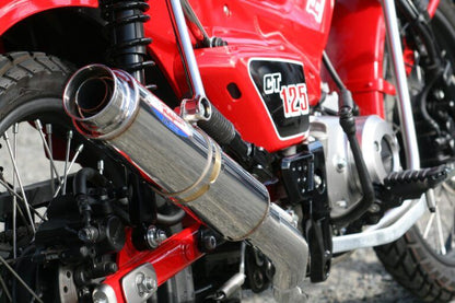 Full Exhaust Muffler 80D-RAPTOR Stainless φ80x300 CT125 Hunter Cub