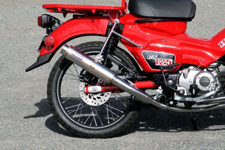 フルエキゾースト マフラー 80D-RAPTOR チタン φ80×300 CT125 ハンターカブ