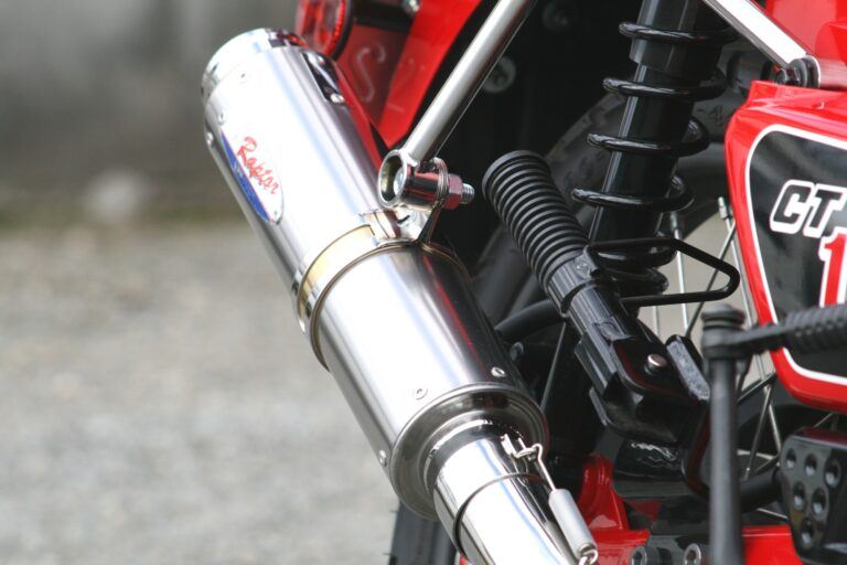 フルエキゾースト マフラー 80D-RAPTOR チタン φ80×300 CT125 ハンターカブ