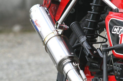 フルエキゾースト マフラー 80D-RAPTOR チタン φ80×300 CT125 ハンターカブ