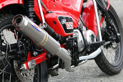 フルエキゾースト マフラー 80D-RAPTOR チタン φ80×300 CT125 ハンターカブ